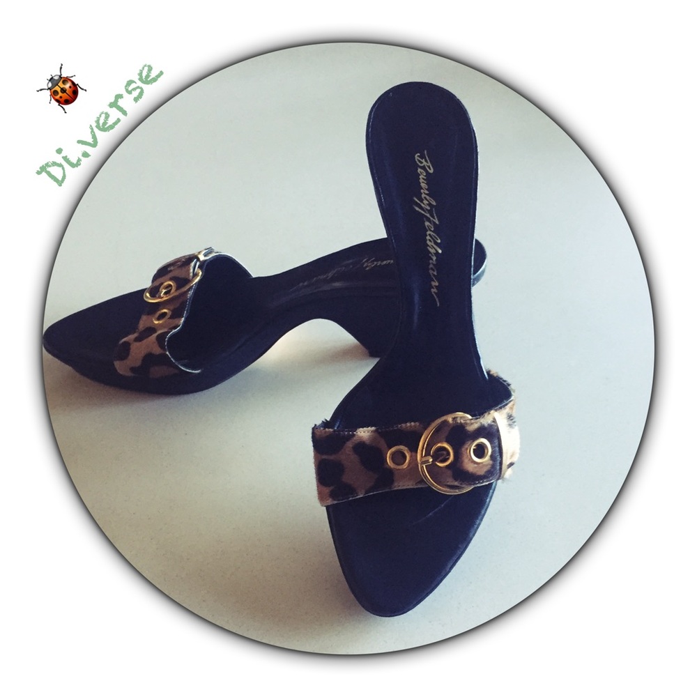 Beverly Feldman platform heels sz 8.5